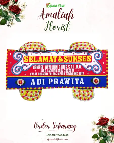 Papan Bunga Ucapan Selamat Makawidey
